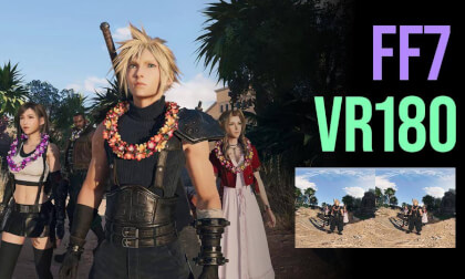 Final Fantasy VII Rebirth | Chapter 6, Part 1 | FF7 VR Machinima (VR180)