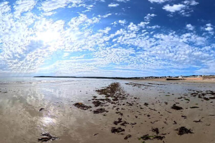 Jersey in 360° VR  Low Tide at St Aubin’s Bay _ 360° VR