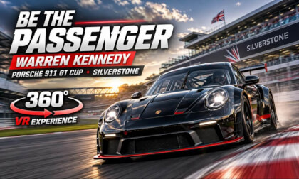 BE A PASSENGER IN A PORSCHE 911 GT CUP! | VR Racing at Silverstone