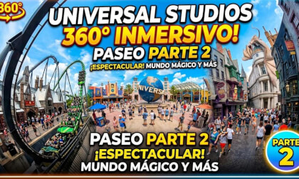 Universal Studios Hollywood 360° 🌎 | An Immersive Walk Through the Theme Park – Part 2