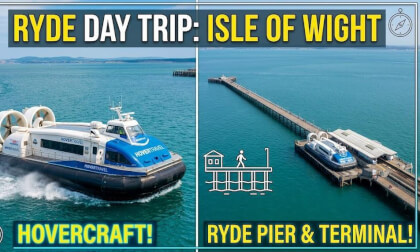 Isle of Wight adventure! VR 360 Hovercraft Ride, Coastal Views & Historic Pier!