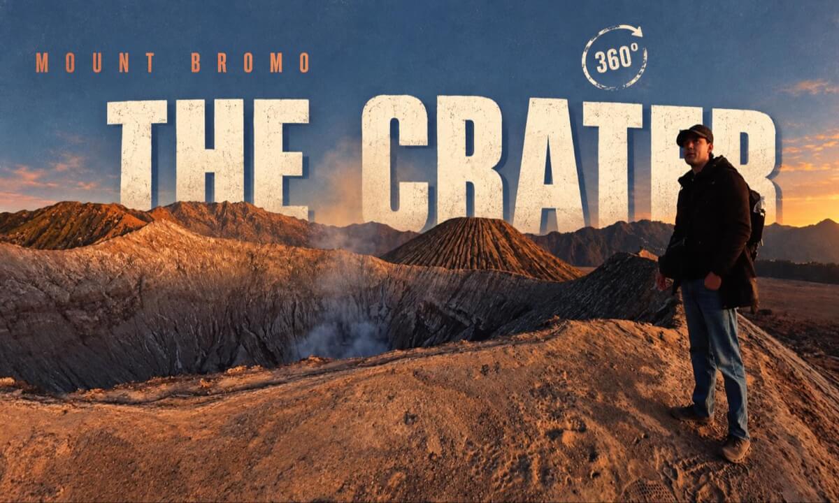 Amazing Views in Indonesia on a Live Volcano