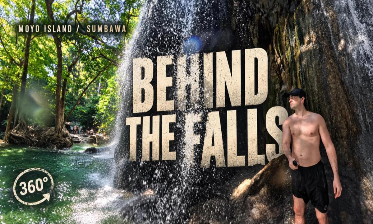 Why you need to visit Sumbawa Waterfall (360 VR 3D)