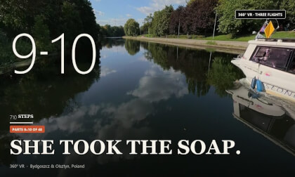 “She took the soap” — 710 Steps, Parts 9–10 of 48 · Bydgoszcz & Olsztyn, Poland