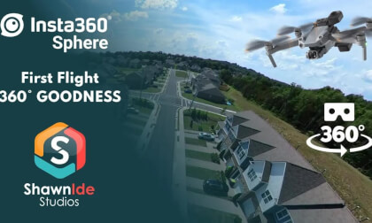 Insta360 Sphere - First Flight Insta360 Sphere - First Flight