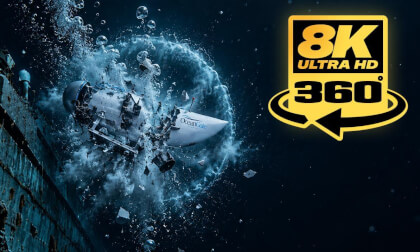 Witness the Titan IMPLOSION in 8K 360°