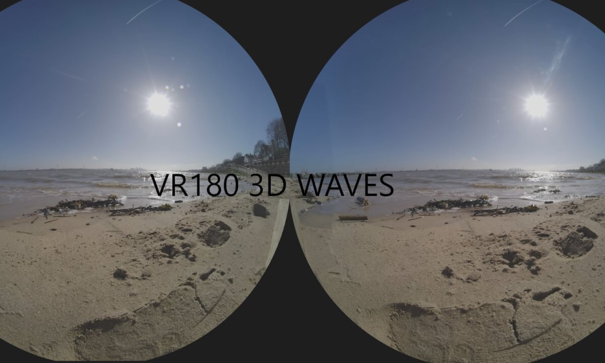 VR180 3d WAVES