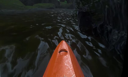 3D vr video Kayak Extreme(4K_60FPS)
