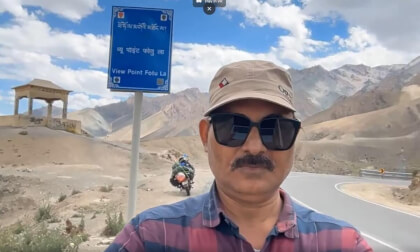 Fotu La view point on Kargil to Leh Highway