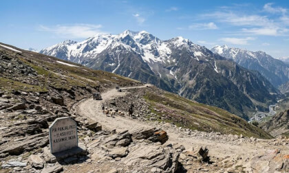 11450 Feet _ Pir Panjal Mountain Pass in Kashmir, India
