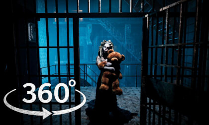 [VR 360°] Don't Look Behind You! 😱 Trapped in the Abandoned Prison
