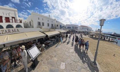 Old Port, Mykonos Town (Chora), Greece 🇬🇷 | Immersive VR360 Experience