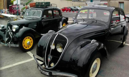 Vintage Cars at  Bourvil Fest -no Ai-