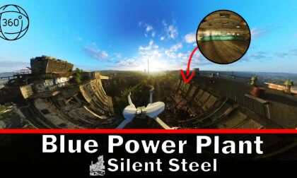 VR video of an Abandoned Power Plant