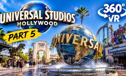 Universal Studios Hollywood 360° 🌎 | Immersive Theme Park Walkthrough – Part 5