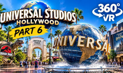 Universal Studios Hollywood 360° 🌎 | Immersive Walk Through the Theme Park – Part 6