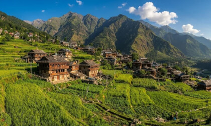 Bran village before Manali
