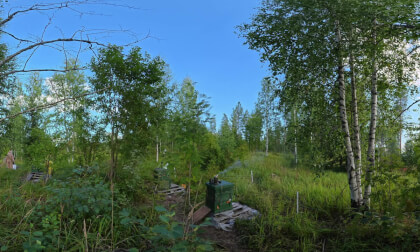 🐝 Mehiläisten hoitoa 360° VR | Huhdasjärvi, Finlan