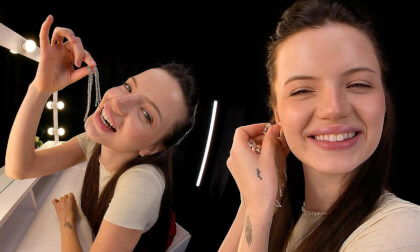 Toree Tries On Jewelry with You