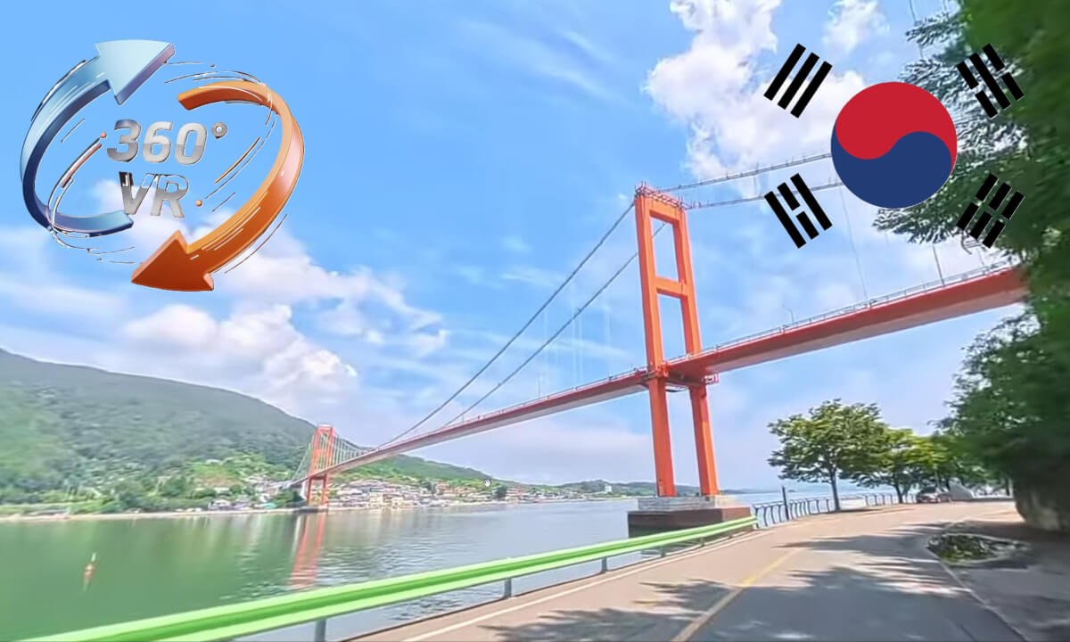 Namhae Bridge, Noryang Bridge, λ¨ν΄λκ΅, λ
Έλλκ΅
