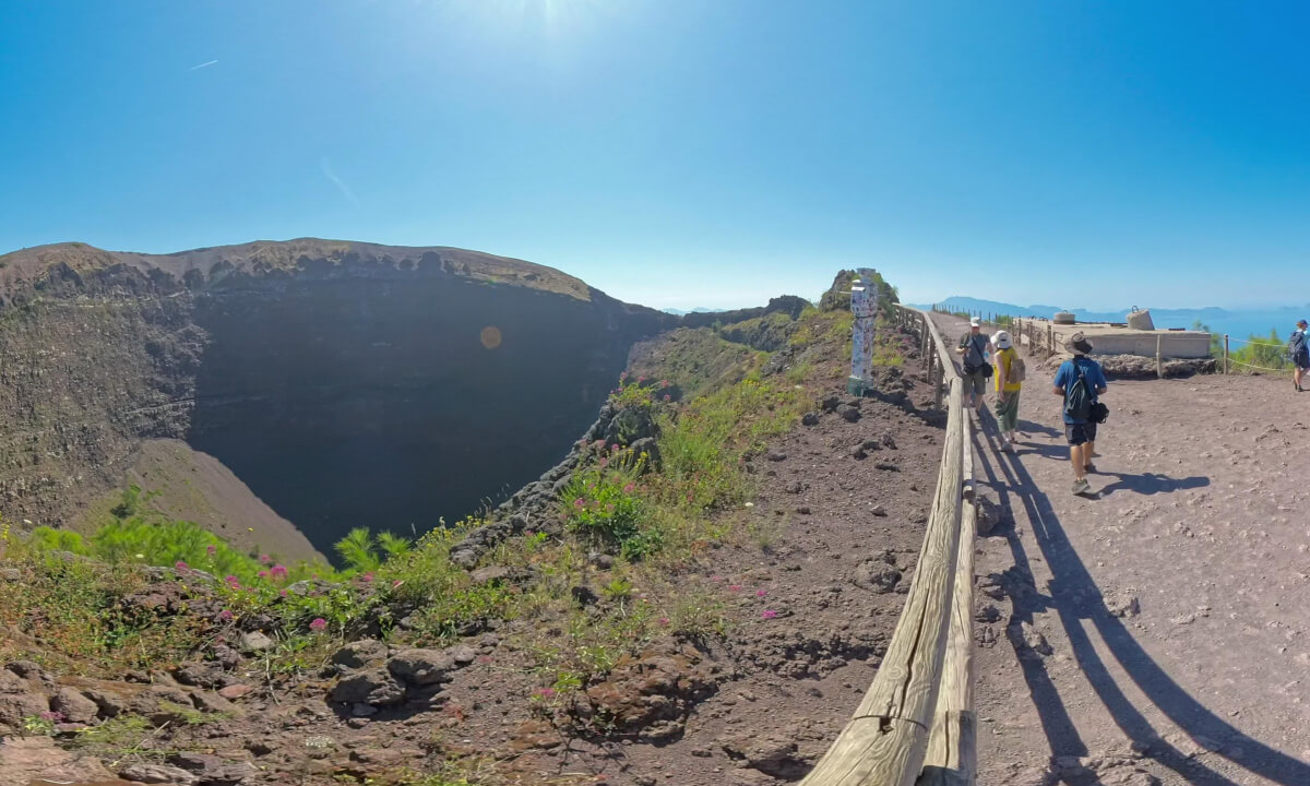 360 Video of Mount Vesuvius