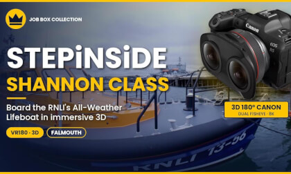 RNLI Falmouth Lifeboat VR180: Step Inside the Shannon Class All-Weather Rescue Boat | Job Box Collection
