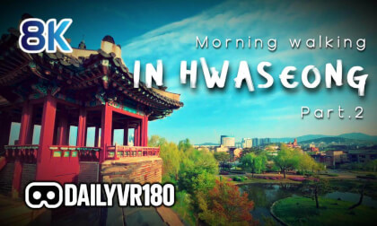 Morning Walking in Hwaseong Part2 - Q3U VR180