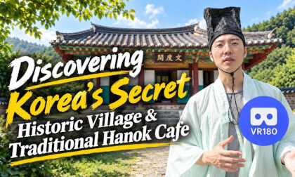 Discovering Korea's Secret Historic Village & Traditional Hanok Cafe