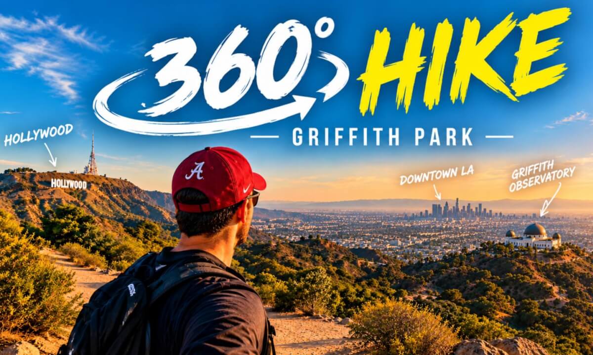 Hike Griffith Park With Me! 360° LA Walk You Can LOOK AROUND In