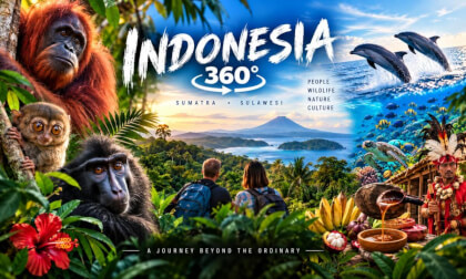 Indonesia 360° VR Sumatra & Sulawesi - Orangutans, Tarsiers, Dolphins & Culture