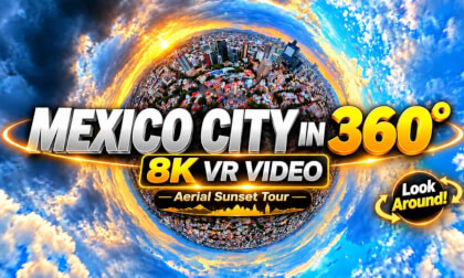 Mexico City from Above | 360° VR 8K 60FPS 🇲🇽