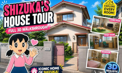 Jelajah Rumah Keluarga Minamoto Versi VR 360° (Detail Banget!)