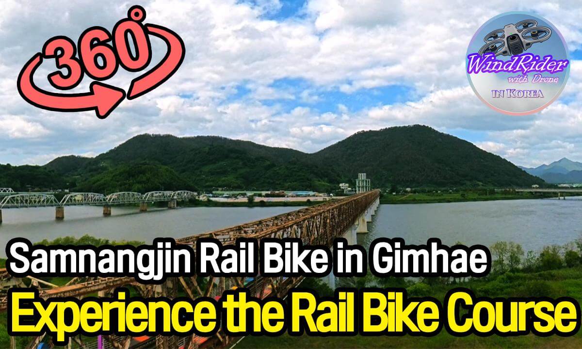 Exploring Along the Samnangjin Rail Bike in Gimhae