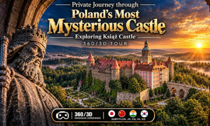 Private Journey through Poland’s Most Mysterious Castle | Książ Castle | 360/3D Tour