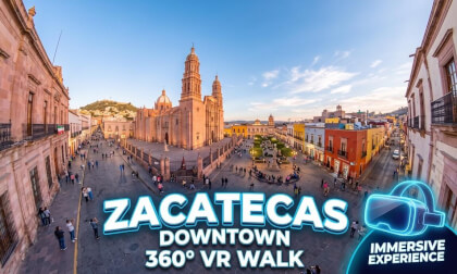POV VR Mexican City Zacatecas 360