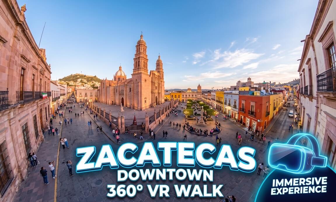 POV VR Mexican City Zacatecas 360