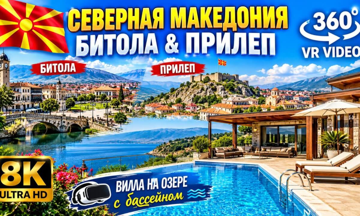 Северная Македония l Битола l Прилеп | 360 | 8K