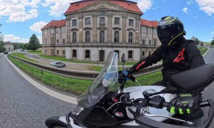 360° VR Motorcycle Ride: Home to Třemošná | CFMOTO 700MT | Czech Republic