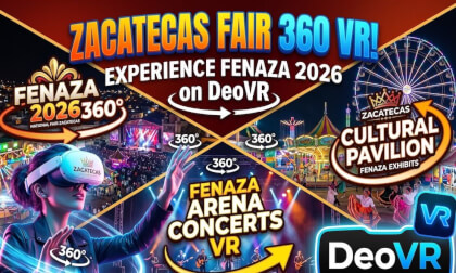 POV VR What is a Mexican Fair? Environment, Food and Entertainment 360
