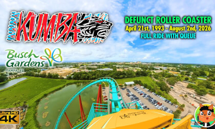 [4K] Kumba - Defunct B&M Sit-down Coaster | On-ride Front Row POV | Busch Gardens Tampa