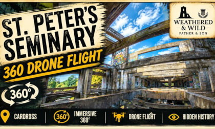 St. Peter's Seminary - Scotland | 🚁 8K 360° Drone Flight