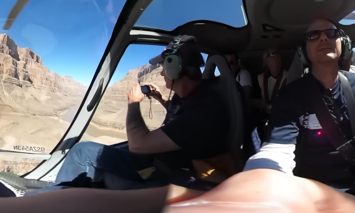 2016 October 18 - Flying out of the Grand Canyon, Theta S upscaled - 4K