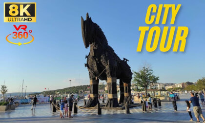 Heart of Ancient Legends Continuing the Canakkale - Turkey 8K 360° VR Tour