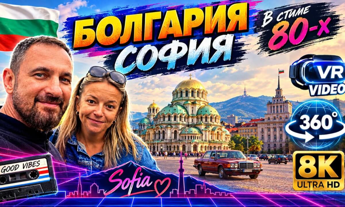 Болгария | София | Храмы | 360 | 8K
