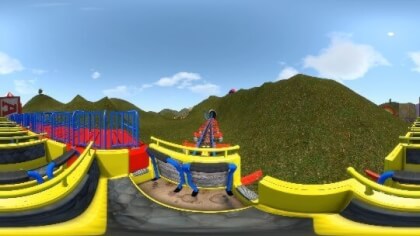 The Amazing DIGITAL CIRCUS but it's a ROLLER COASTER in 360 [rN3rvG-vpwo]