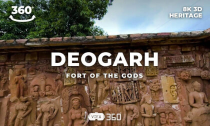 Deogarh, Uttar Pradesh, India | 8K 360° VR | Fort of the Gods: Dashavatara & Jain Temples