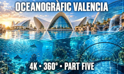OCEANOGRÀFIC Valencia 4K 360° | Final Immersive Aquarium Tour | Part Five