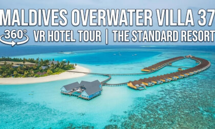 Maldives Overwater Villa 37 | 360° VR Hotel Tour | The Standard Resort
