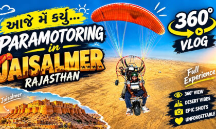Jaisalmer Paramotor Ride 🪂 | 360° View Experience
