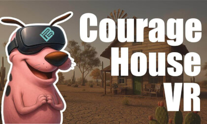 VR 360 - Courage The Cowardly Dog House